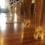 feet of ballet dancers